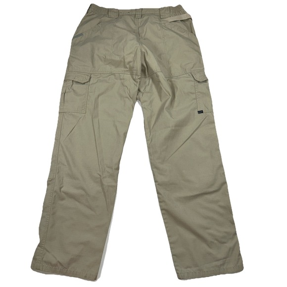 5.11 Tactical Series Ripstop Tan Mens 36/34 Cargo Pants Stretch Waist - Picture 8 of 8
